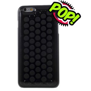 POP POP bubbeltjes hoesje iPhone 6 plus zwart