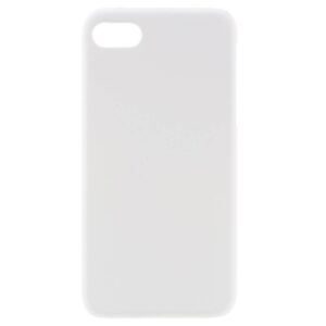 Witte hard met rubber bekleed iPhone 7 hoesje