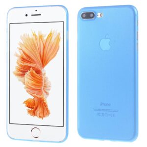 Ultradun blauw iPhone 7 plus TPu hoesje