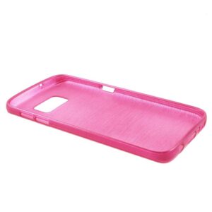 Glimmend geborsteld TPU hoesje Galaxy S7 – roze