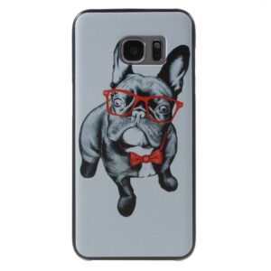 Hond met bril Hardcase hoesje Samsung Galaxy S7 edge