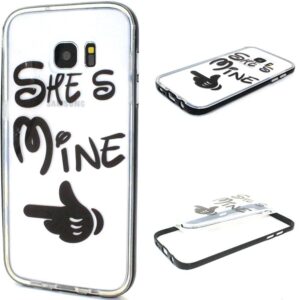 She’s Mine 2 in 1 bumper en tpu hoesje Galaxy S7 edge