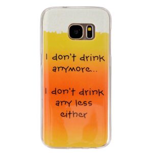 I don’t drink anymore TPU hoesje Samsung Galaxy S7