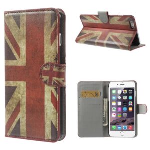 Britse vlag iPhone 8 en 7 portemonnee hoes