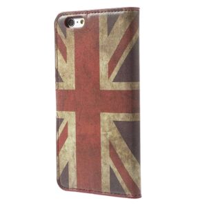 Britse vlag iPhone 6 plus portemonnee hoes