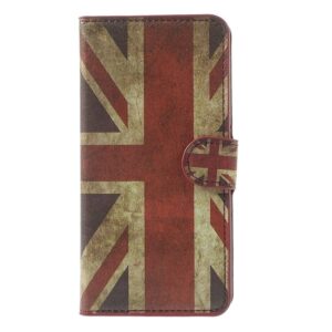 Britse vlag iPhone 6 plus portemonnee hoes