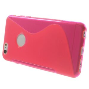 Roze S-line iPhone 6 Plus TPU hoesje