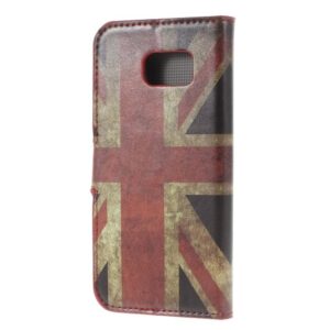 Britse vlag Samsung Galaxy S6 portemonnee hoesje