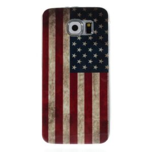 Amerikaanse vlag Samsung Galaxy S6 TPU hoes