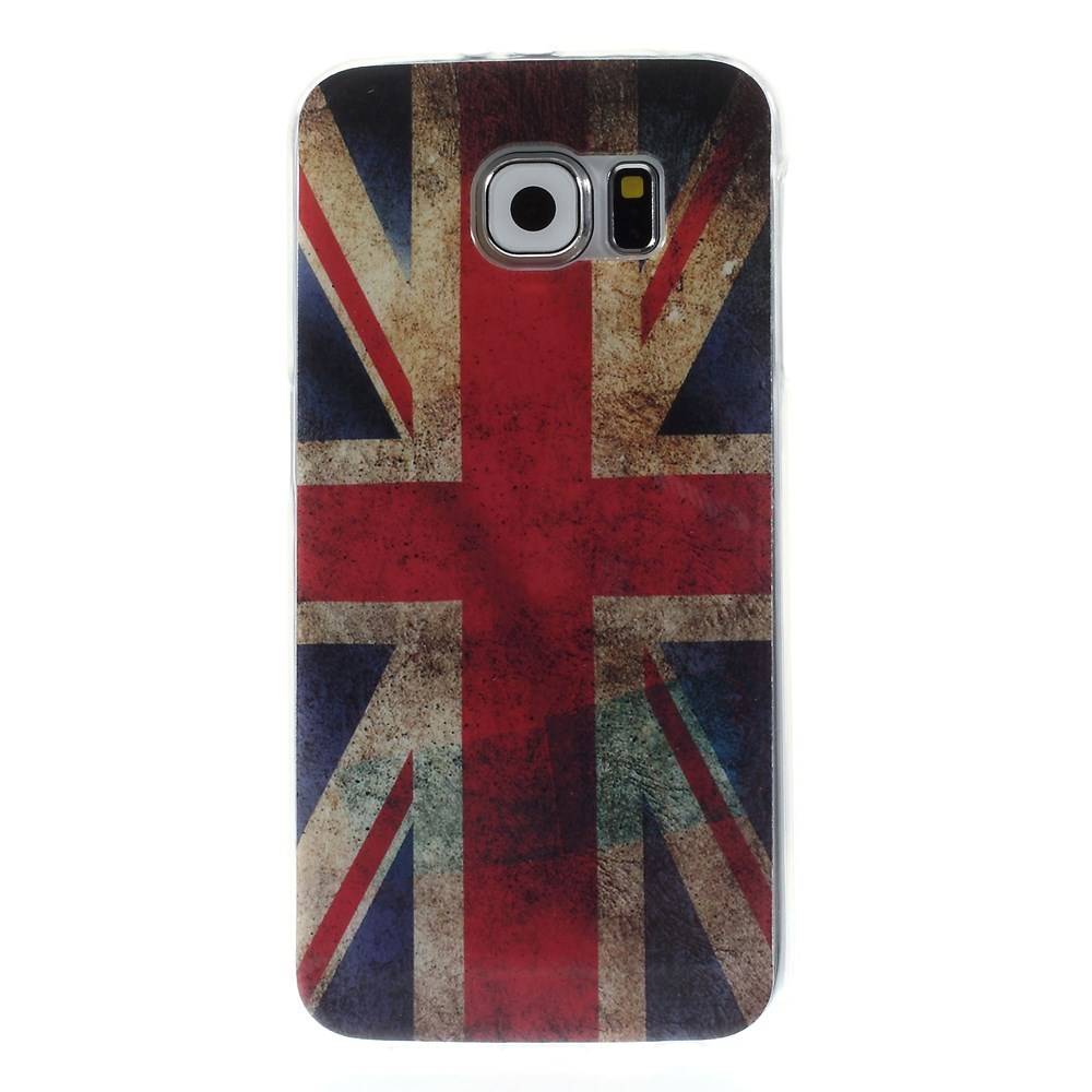 Britse vlag Samsung Galaxy S6 TPU hoes