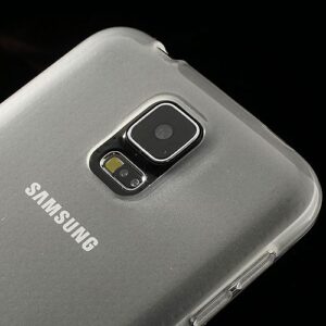 Transparante Samsung Galaxy S5 TPU hoes