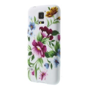 Bloemen TPU hoesje Samsung Galaxy S5
