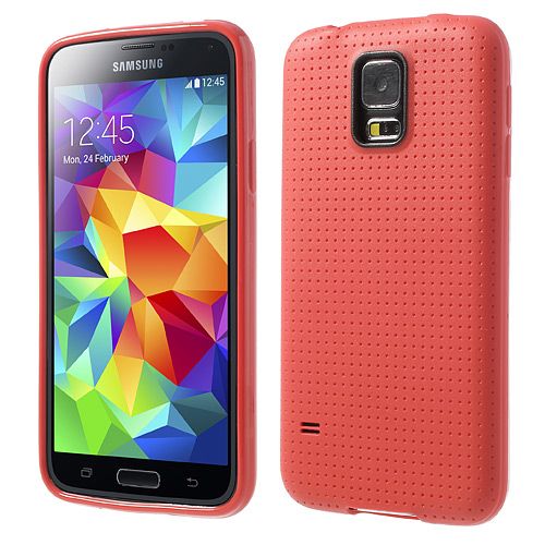 medaillewinnaar Stuwkracht Schuldenaar Samsung Galaxy S5 style tpu hoesje rood – BestBuyHoesjes.nl