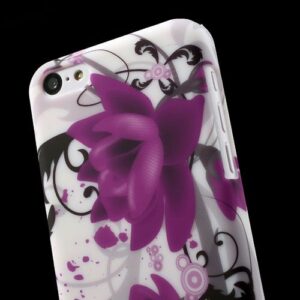 Paarse lotus iPhone 5C Hardcase hoesje