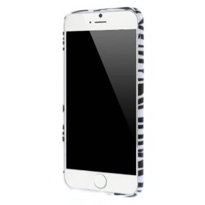 Zebra print iPhone 6 plus TPU hoesje