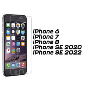 Set van 5 Tempered glass screenprotectors iPhone 7 en iPhone 8