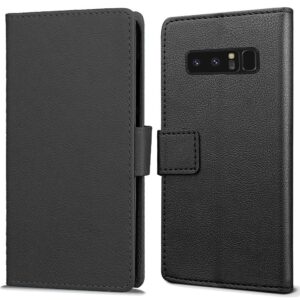 Zwarte wallet hoesje Samsung Note 8