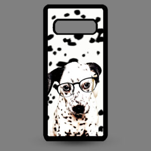 Samsung S10+ Dalmatier pup met bril