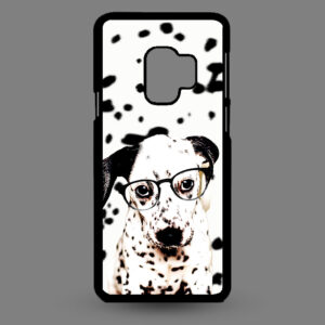 Samsung S9 – Dalmatier pup met bril