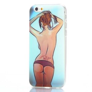 Sexie vrouw iPhone 6 TPU hoes
