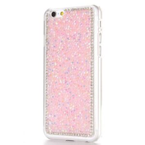 Roze strass iPhone 6 hard case