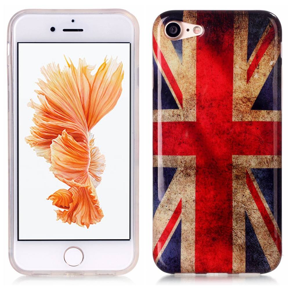 iPhone 7 flexibel hoesje britse vlag