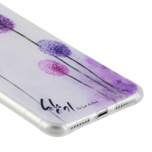 Purple dandelion. Iphone 7 plus flexibel hoesje
