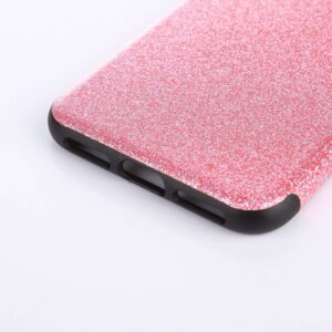 Roze glitter. Iphone X