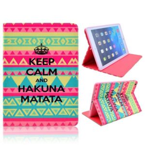 Keep calm and Hakuna Matata iPad Air bookcase