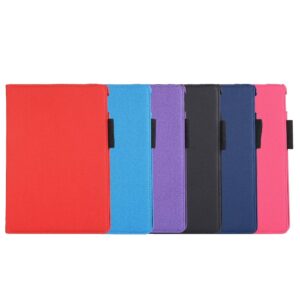 iPad pro 10.5 Roteerbare hoes met elastieke sluiting in zwart