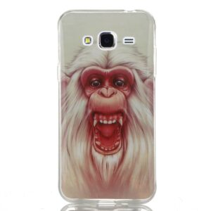 Witte Gorilla Samsung J5 tpu hoesje