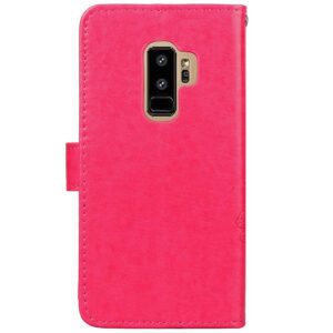 Vlinder en klimop voor de Galaxy S9 plus – Roze